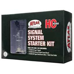 Click here to learn more about the Atlas Model Railroad HO Signals Starter Set.