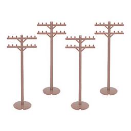 Click here to learn more about the Bachmann Industries HO Telephone Poles (12).