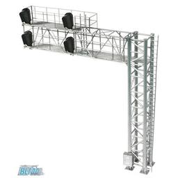 Click here to learn more about the BLMA MODELS HO B/U Modern Cantilever Signal Bridge, Right Hand.