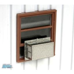 Click here to learn more about the BLMA MODELS HO KIT Window Mounted Air Conditioner (12).