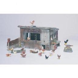 Click here to learn more about the Woodland Scenics HO Chicken Coop.