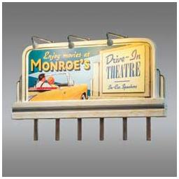 Click here to learn more about the Woodland Scenics HO Monroe''s Drive-In.