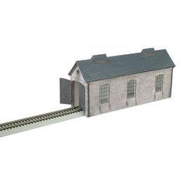 Click here to learn more about the Bachmann Industries HO Bldg Front, Engine Shed.