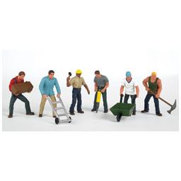 Click here to learn more about the Bachmann Industries HO Construction Workers (6).