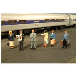 Click here to learn more about the Bachmann Industries HO Standing Platform Passengers.