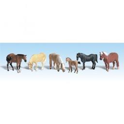 Click here to learn more about the Woodland Scenics HO Farm Horses.