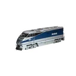 Click here to learn more about the Athearn HO RTR F59PHI w/DCC & Sound, Amtrak #451.