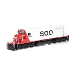 Click here to learn more about the Athearn HO RTR SD39, SOO #6240.