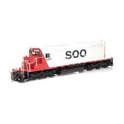 Click here to learn more about the Athearn HO RTR SD39, SOO #6241.