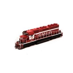 Click here to learn more about the Athearn HO RTR SD40, GM&O/Red & White #913.