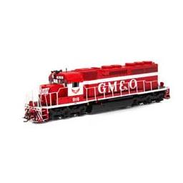 Click here to learn more about the Athearn HO RTR SD40, GM&O/Red & White #916.