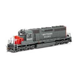 Click here to learn more about the Athearn HO RTR SD40/DCC & SND,SP/Red/Grey/SP on Nose #8437.