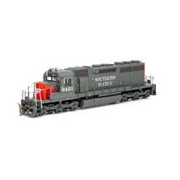 Click here to learn more about the Athearn HO RTR SD40/DCC & SND,SP/Red/Grey/SP on Nose #8451.