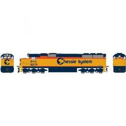 Click here to learn more about the Athearn HO RTR SD50, Chessie/B&O #8579.