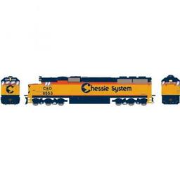 Click here to learn more about the Athearn HO RTR SD50, CSX/Chessie Patched #8553.