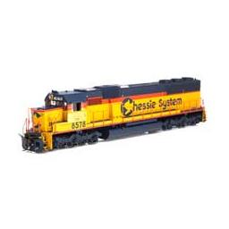 Click here to learn more about the Athearn HO RTR SD50, CSX/Chessie Patched #8578.