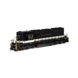 Click here to learn more about the Athearn HO RTR SD40, SOU/Black/Off white #3173 K.