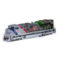 Click here to learn more about the Athearn HO SD70ACe w/DCC & Sound, UP/Spirit of UP #1943.