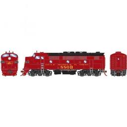 Click here to learn more about the Athearn HO F3A, GM&O/Passenger/Maroon #880b.