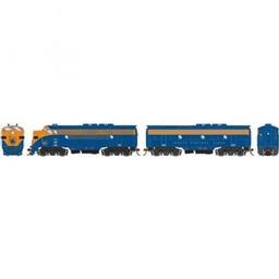Click here to learn more about the Athearn HO F3 /B w/DCC & Sound, CNJ/Freight No #.