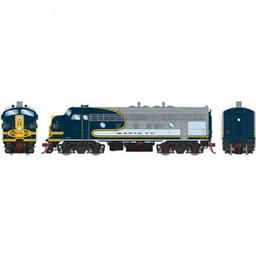 Click here to learn more about the Athearn HO F7A w/DCC & Sound, SF/Freight #327L.