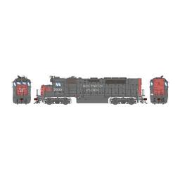 Click here to learn more about the Athearn HO GP40P-2, SP #7600.