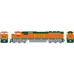Click here to learn more about the Athearn HO SD70MAC, BNSF/Heritage II #9987.