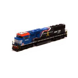 Click here to learn more about the Athearn HO SD60E, NS/Honoring Our Veterans #6920.