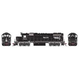 Click here to learn more about the Athearn HO GP38-2 Phase I w/DCC & Sound, IC/Black/OL #9619.