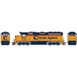 Click here to learn more about the Athearn HO GP40-2, Chessie/B&O #4120.