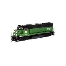 Click here to learn more about the Athearn HO GP50, BN/Green & Black #3106.