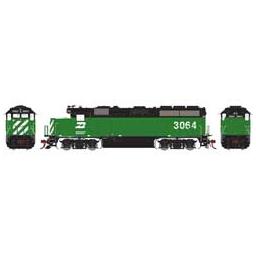 Click here to learn more about the Athearn HO GP40-2 w/DCC & Sound, BN #3064.