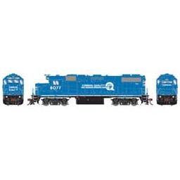 Click here to learn more about the Athearn HO GP38-2, CR/Quality #8077.