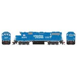 Click here to learn more about the Athearn HO GP38-2, CR/OLS #8090.
