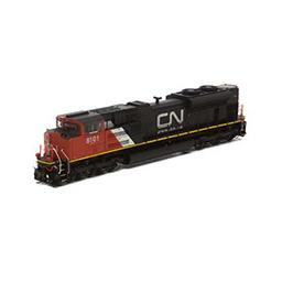 Click here to learn more about the Athearn HO SD70ACe w/DCC & Sound, CN #8101/Re-Paint.