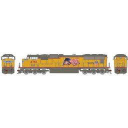 Click here to learn more about the Athearn HO SD70M w/Flared Radiators w/DCC & Sound,UP #4756.