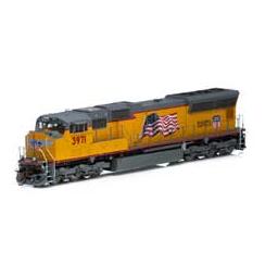 Click here to learn more about the Athearn HO SD70M, UP #3971.