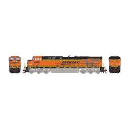 Click here to learn more about the Athearn HO ES44AC, BNSF Railway/LNG Test Unit #5815.