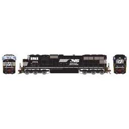 Click here to learn more about the Athearn HO SD70M, NS/Flare w/ PTC #2594.