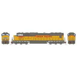 Click here to learn more about the Athearn HO SD70M, UP/Yellow ex SP w/ PTC #3997.