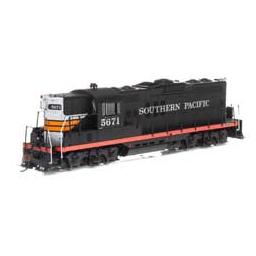 Click here to learn more about the Athearn HO GP9, SP/Black Widow #5671.
