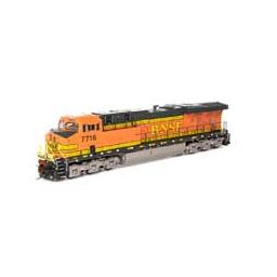 Click here to learn more about the Athearn HO ES44DC w/DCC & Sound, BNSF/Faded H1 #7716.