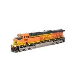 Click here to learn more about the Athearn HO ES44DC w/DCC & Sound, BNSF/Faded H1 #7717.