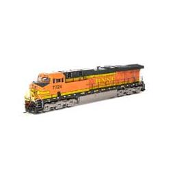 Click here to learn more about the Athearn HO ES44DC w/DCC & Sound, BNSF/Faded H1 #7724.