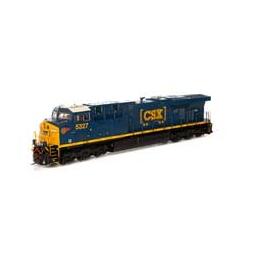 Click here to learn more about the Athearn HO ES44DC w/DCC & Sound, CSX/WM Heritage #5327.