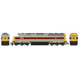 Click here to learn more about the Athearn HO SD45-2, CR/ex EL #6662.