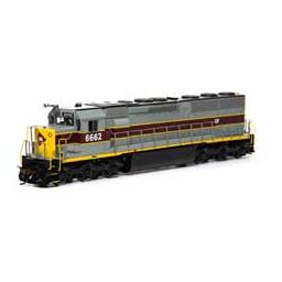 Click here to learn more about the Athearn HO SD45-2 w/DCC & Sound, CR/ex EL #6662.