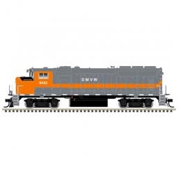 Click here to learn more about the Atlas Model Railroad HO GP40-2W, Dakota,Missouri Valley & Western #9442.