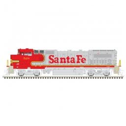 Click here to learn more about the Atlas Model Railroad HO Dash 8-40BW, SF #528.
