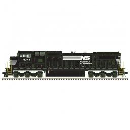 Click here to learn more about the Atlas Model Railroad HO Dash 8-40CW, NS #8343.